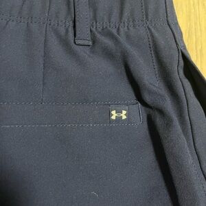 Navy Blue Under Armor golf shorts, size 4